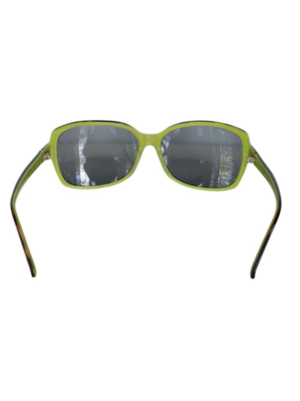 KATE SPADE AILEY Green & Brown Tortoise Black Lenses Sunglasses 58 mm 06 - Picture 6 of 10